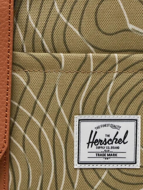 RETREAT Rucsac topografie în twill - Rucsacuri pentru școală și timp liber