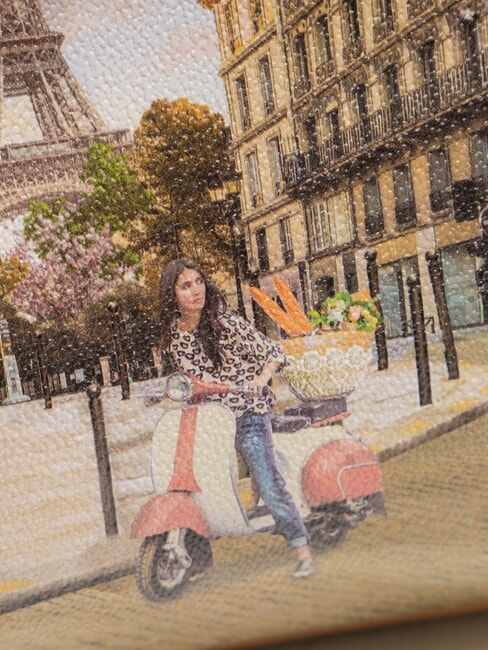 YESBAG  Geantă mare de umăr voal paris - Genți femei