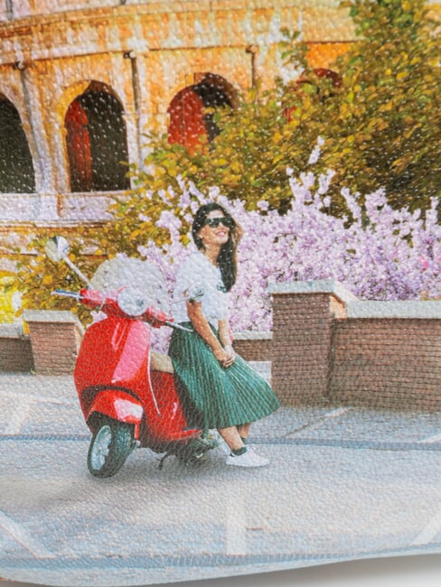 YESBAG  Geanta de umar imprimata Dragoste italiană - Genți femei