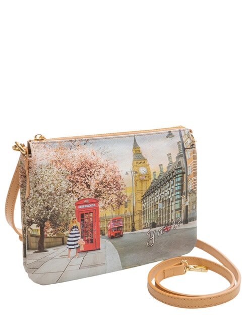 YESBAG Geanta de umar cu imprimeu Trandafir englezesc - Genți femei