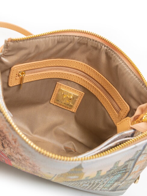 YESBAG Geanta de umar cu imprimeu Trandafir englezesc - Genți femei