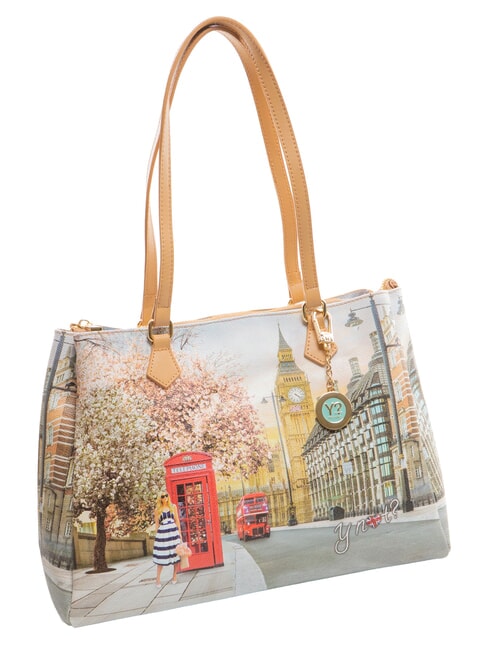 YESBAG Geantă de umăr Trandafir englezesc - Genți femei