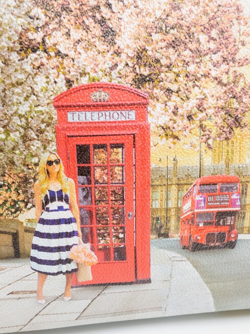 YESBAG Geantă de umăr Trandafir englezesc - Genți femei