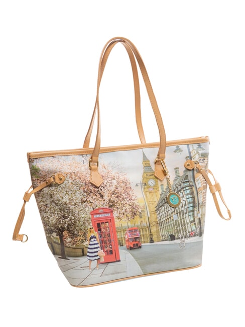 YESBAG Geanta de cumparaturi pe umar Trandafir englezesc - Genți femei