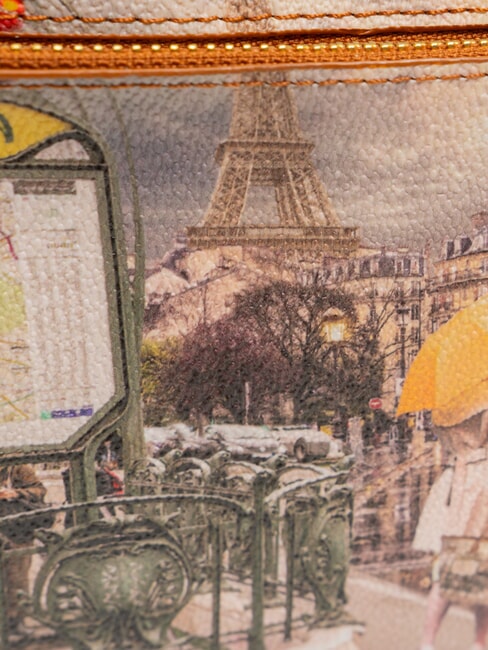 YESBAG Geantă de umăr Metroul din Paris - Genți femei