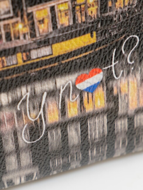 YESBAG Geantă de m&acirc;nă cu manșetă oglindă - Genți femei