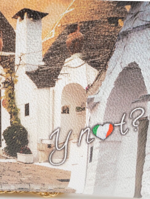 YESBAG Clutch Geantă de m&acirc;nă cu curea de umăr viața &icirc;n trulli - Genți femei