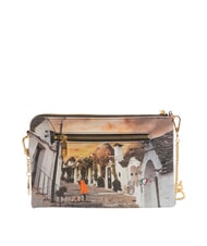 YNOT YESBAG Clutch Geantă de m&acirc;nă cu curea de umăr viața &icirc;n trulli - Genți femei - 4