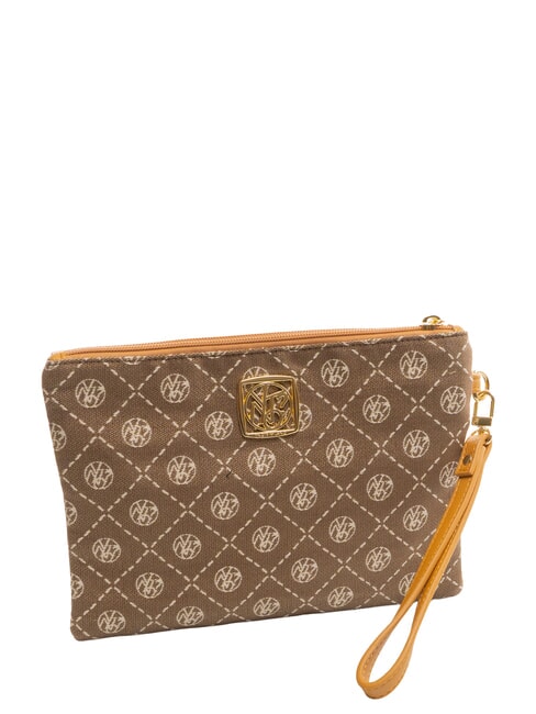 ROMANCE Geantă de m&acirc;nă cu manșetă muştar - Genți femei