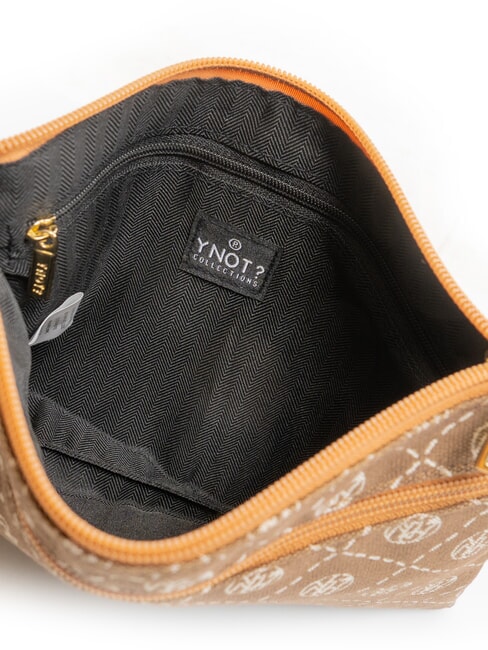 ROMANCE Geantă de m&acirc;nă cu manșetă muştar - Genți femei