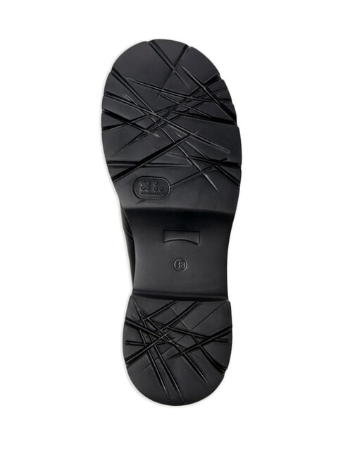 MILAH Ghete din piele pentru gleznă negru - Pantofi femei