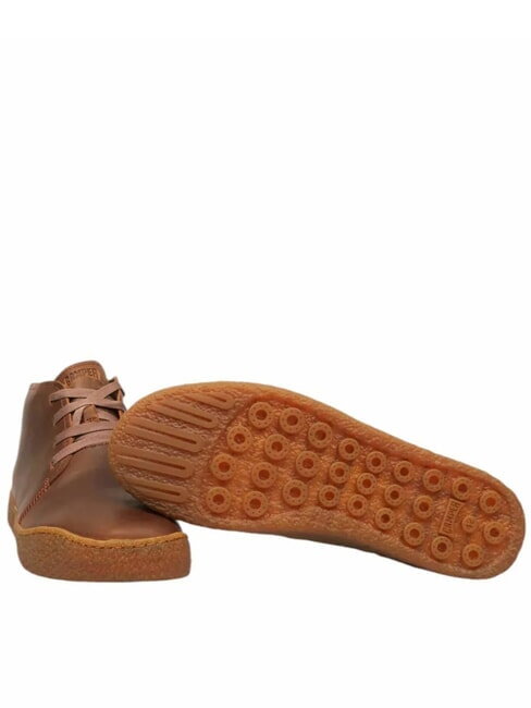 PEU TERRENO Ghete de piele maro mediu - Pantofi bărbați