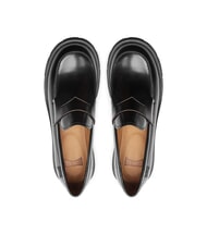 CAMPER MILAH Mocasini din piele negru - Pantofi femei - 4