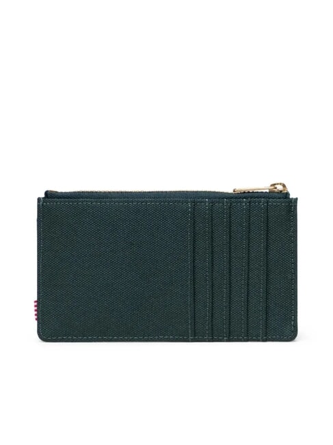 OSCAR Portcard plat cu portofel pentru monede cel mai întunecat carouri de iarnă de molid - Portofele femei