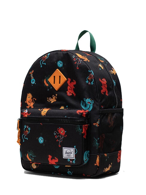 HETITAGE YOUTH Rucsac dans monstru negru - Rucsacuri pentru școală și timp liber