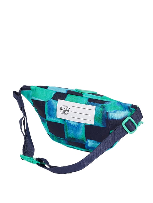 HERITAGE Pungă cu etichetă cu nume carouri pictate - Borsete de brâu