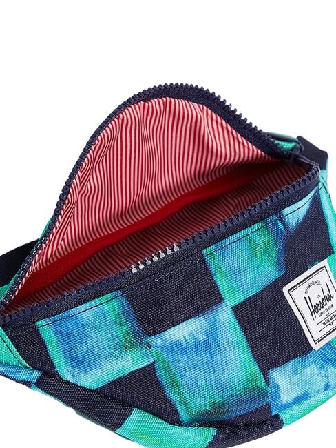 HERITAGE Pungă cu etichetă cu nume carouri pictate - Borsete de brâu