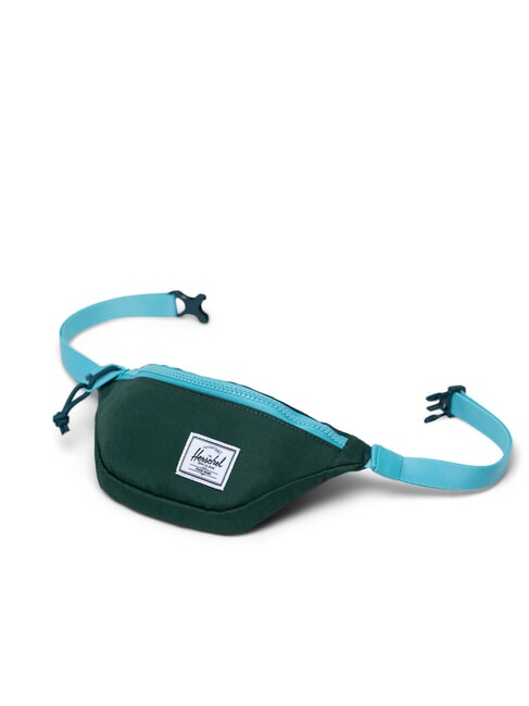 HERITAGE Pungă cu etichetă cu nume verde vânător/laz reflectorizant/jet de mare - Borsete de brâu