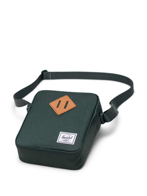 HERITAGE Poșetă mică cel mai întunecat molid - Genți de umăr bărbați