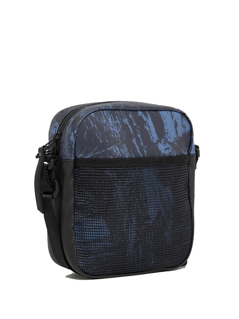 HERITAGE Poșetă mică rocă de șist albastru de oțel - Genți de umăr bărbați