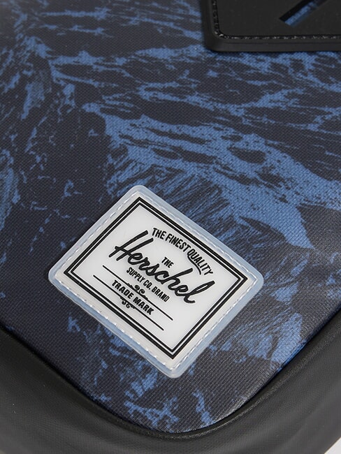 HERITAGE Poșetă mică rocă de șist albastru de oțel - Genți de umăr bărbați