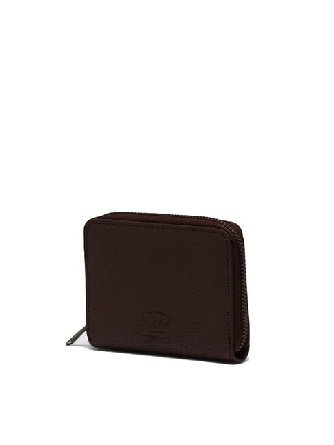 TYLER Portofel mic cu fermoar cafea cu cicoare - Portofele femei