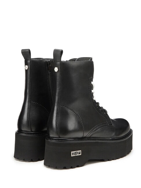 AXL 3460 Ghete din piele pentru gleznă negru - Pantofi femei