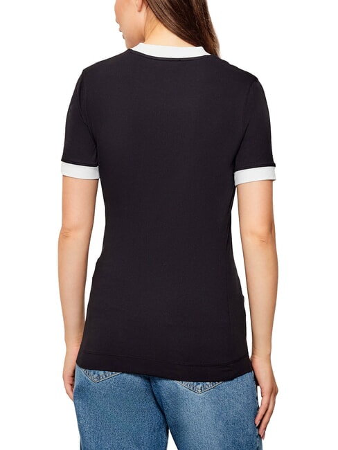 MINI ROSE Tricou slim fit cu mânecă scurtă jetbla - tricou