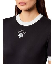 GUESS MINI ROSE Tricou slim fit cu m&acirc;necă scurtă jetbla - tricou - 3