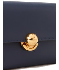 FURLA SFERA Geantă de umăr mini, din piele albastru regal - Genți femei - 3