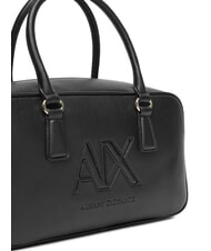 ARMANI EXCHANGE A|X BAULETTO  Geantă de m&acirc;nă, cu curea de umăr negru - Genți femei - 4