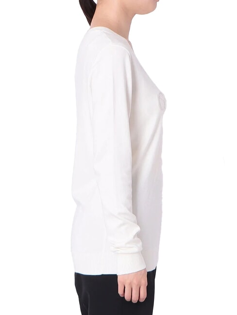 SAYLOR LOGO  Pulover mătase taupe - Pulovere pentru femei