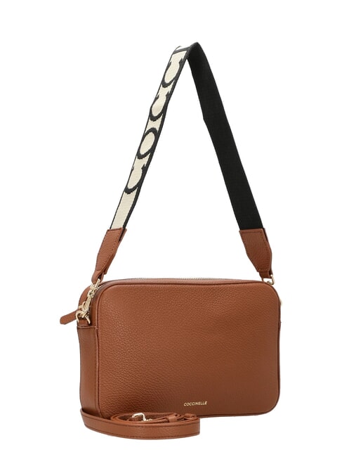 TEBE  Geantă de umăr, cu curea de umăr coniac - Genți femei