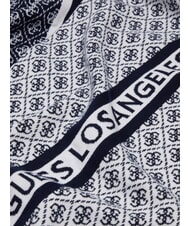 GUESS SEVYN 4G LOGO Eşarfă 4g cremă și albastru - Eșarfe - 3