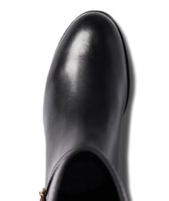 RALPH LAUREN BROOKE TALL 2 Cizme &icirc;nalte din piele BLACK - Pantofi femei - 6