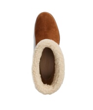 RALPH LAUREN ALLYSON Ghete din piele de oaie și piele &icirc;ntoarsă lauren tan2 - Pantofi femei - 5