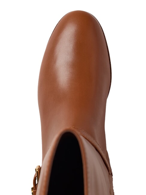 BROOKE TALL 2 Ghete din piele cu picior înalt lauren tan1 - Pantofi femei