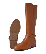 RALPH LAUREN BROOKE TALL 2 Ghete din piele cu picior înalt lauren tan1 - Pantofi femei - 5