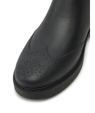 RALPH LAUREN PRESLIE Ghete Beatles din cauciuc BLACK - Pantofi femei - 4