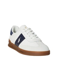 RALPH LAUREN HERITAGE AERA Adidași din piele alb-gălbui/bleumarin - Pantofi bărbați - 3