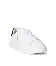 RALPH LAUREN RLITE COURT Adidași din piele alb/negru pp - Pantofi bărbați - 3