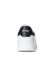 RALPH LAUREN RLITE COURT Adidași din piele alb/negru pp - Pantofi bărbați - 5