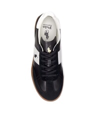 RALPH LAUREN HERITAGE AERA Adidași din piele alb negru - Pantofi bărbați - 4