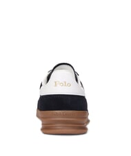 RALPH LAUREN HERITAGE AERA Adidași din piele alb negru - Pantofi bărbați - 5