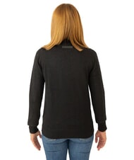 JOHN RICHMOND PEACEFUL Cardigan din lurex cu nasturi negru - Pulovere pentru femei - 2