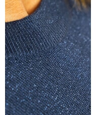 JOHN RICHMOND PARANA Cardigan lurex cu decolteu rotund albastru - Pulovere pentru femei - 3