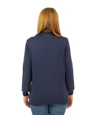 JOHN RICHMOND PARANA Cardigan lurex cu decolteu rotund albastru - Pulovere pentru femei - 2