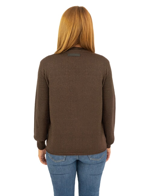 PARANA Cardigan lurex cu decolteu rotund întuneric - Pulovere pentru femei