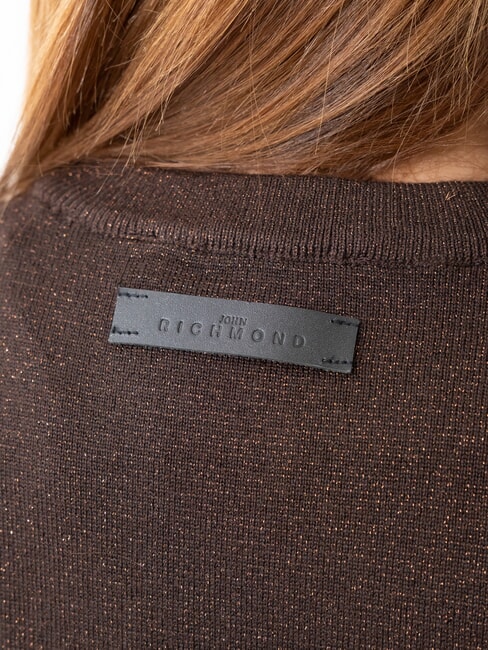 PARANA Cardigan lurex cu decolteu rotund întuneric - Pulovere pentru femei