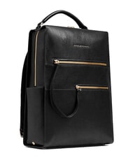 PIQUADRO W140 Rucsac din piele pentru laptop de 14" pentru femei negru - Rucsacuri pentru laptop - 2